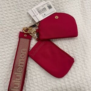 Lululemon Dual Pouch Wristlet